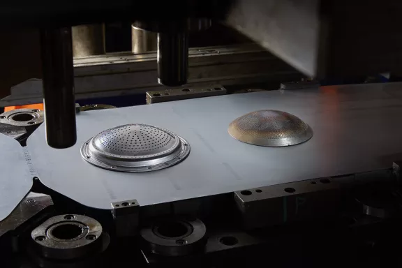 Minifaber produces flame diffusers for boilers, an innovative component of a burner for condensing boilers with an integrated combustion system.
